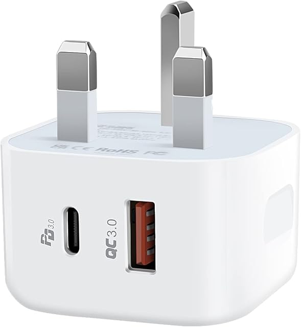 30W USB C Charger for google pixel 7/7Pro/6 Pro/6,iPhone 14/14 Pro/14 Pro Max/13 Pro Max/12,Dji Mini 3 Pro,Watch Series 8/AirPods Pro 2 Etopgo PD3.0 Super Fast Plug 2 ports