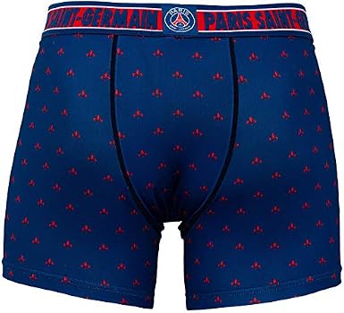 Sous-vêtement Sport Boxer Officiel Paris Saint Germain PSG | Collection Licenciée | 100% Polyester Taille Homme Collection Paris Saint Germain