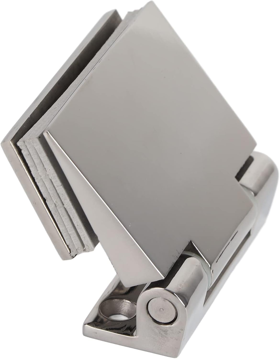 Yctze Stainless Steel Inclined Onesided Bathroom Glass Door and Window Hinge for Home Use