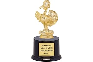 Comic Turkey Trophy: Thanksgiving Turkey Trophy for Costume Contest