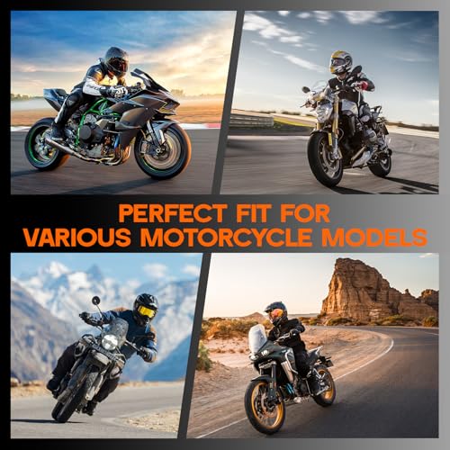 Image of Damper Rod Bleed Tool Motorcycles Fork Rod Tool, 5 Sizes in One M10 x 1.0 /1.25, M12 x 1.0 /1.25, M14 x 1.0 Fork Maintenance Tool Kit