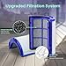 360 Combi Glass Hepa + Carbon Air Purifier Filter for Dyson TP10 TP07 HP07 HP09 HP10 TP09 TP06 HP06 TP7A PH01 PH02 PH03, Air Purifier Filter Replacements for Dyson, 1 Pack (Upgraded)