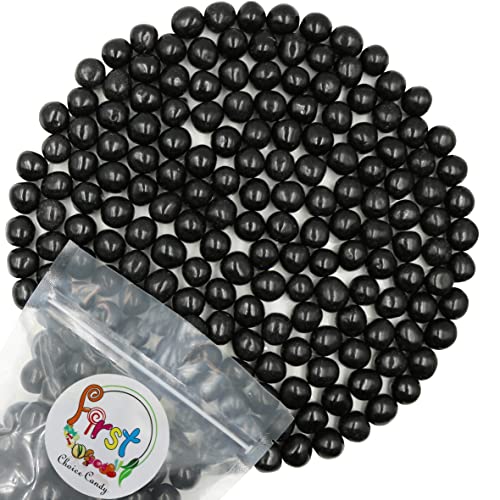 Sour Chewy Fruit Candy Balls (Black Cherry, 1 Pound)