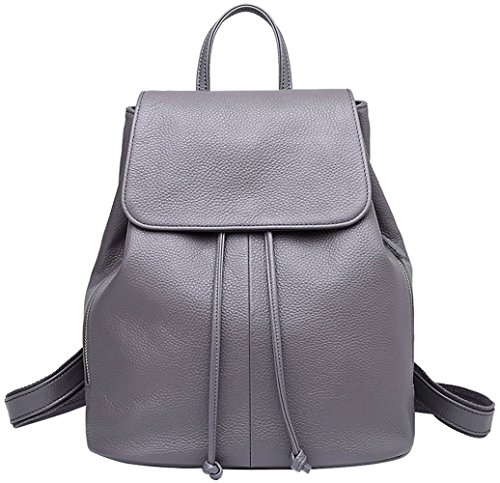 Preisvergleich Produktbild BOYATU Damen Leder Rucksäcke Damenmode Wasserdichte Rucksack Travel School Umhängetasche