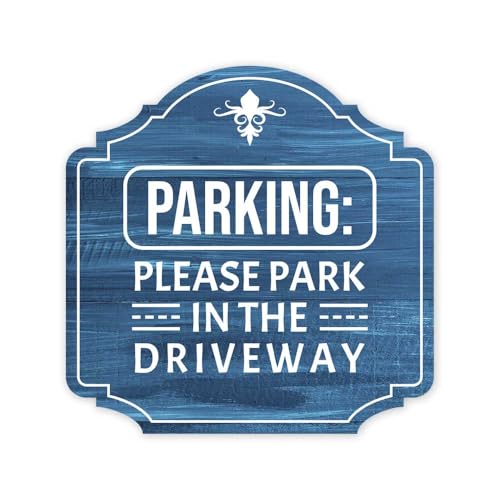 Heritage Plus Parking: Please Park In The Driveway Wall or