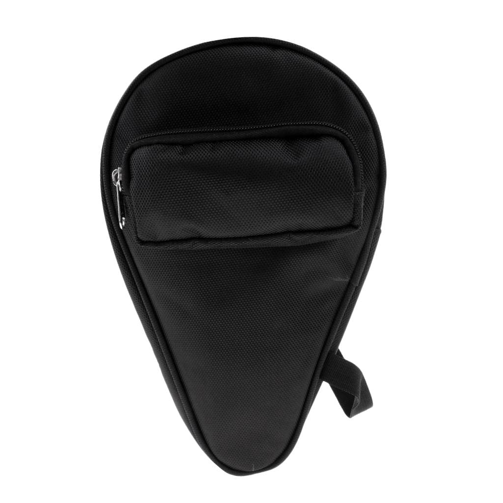 Table Tennis Racket Ping Pong Paddle Bat Bag Cover Ball Storage Pouch Black | Paddles | Table Tennis, Ping Pong | Indoor Games-image-9