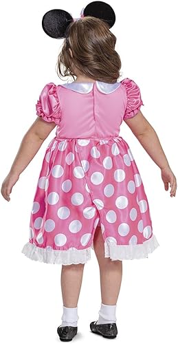 Miniatura 4 de Minnie Mouse Costume for Kids, Official Adaptive Disney Minnie Costume with Accessibility Features, Classic Size Small (4-6x)