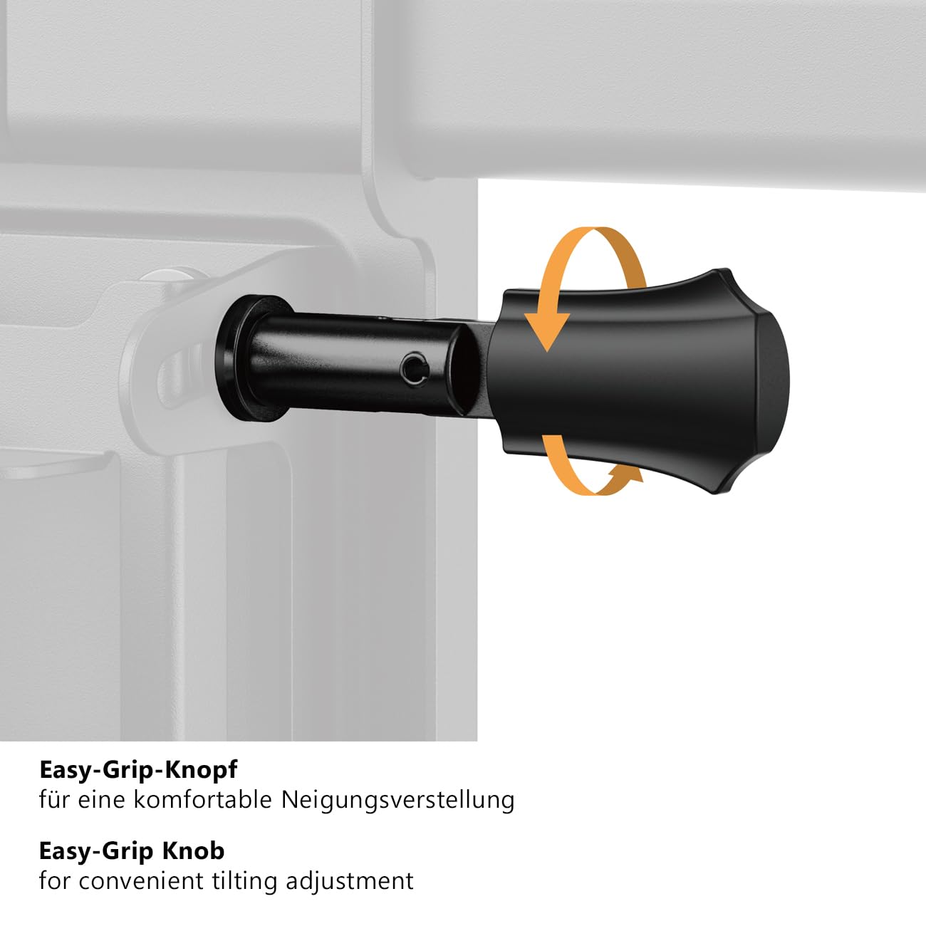 My Wall TV Support Mural orientable pour TV XXL 37-90" jusqu'à 75 kg, inclinable, Extensible de 7 à 16,6 Pouces, Prise en Main, Orientation Horizontale, Design Fin, VESA 200 x 100 à 600 x 400