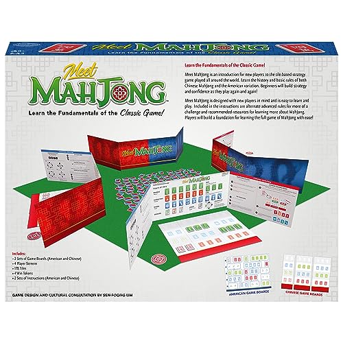 ThinkFun Meet Mahjong juego de mesa para 4 jugadores miniatura 6