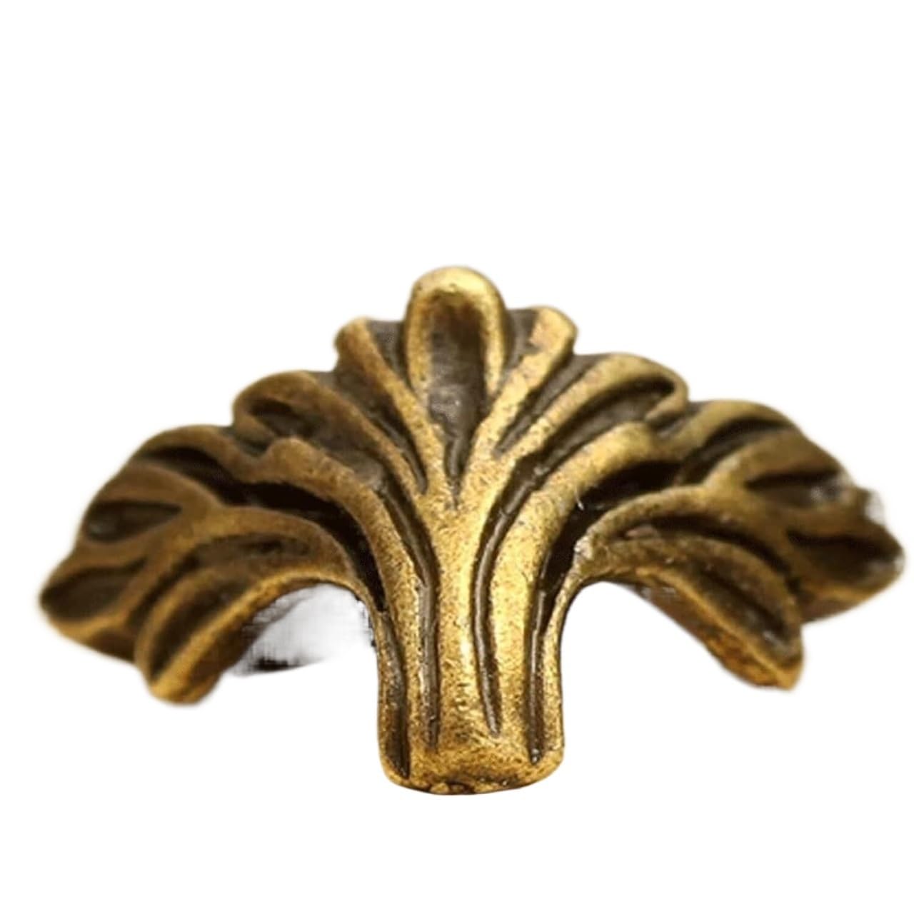 SDJJSAO Box corner protector, 19mm x 11mm Bronze Pattern Carved Desk Edge Corner Protector 2PCS