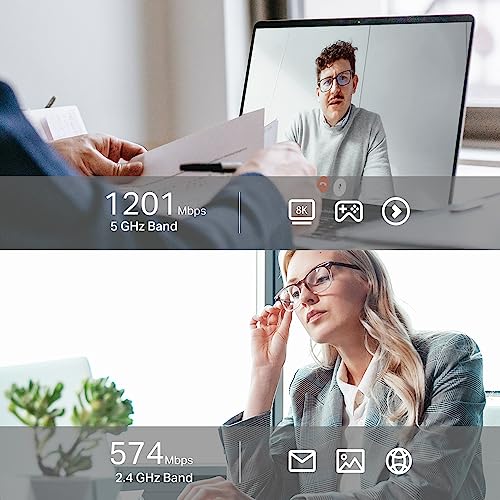 Archer TX20UH Adattatore USB WiFi 6 AX1800Mbps, USB 3.0, Antenne Ad Alto Guadagno, WPA3, OFDMA, MU-MIMO, Chiavetta WiFi per PC Fisso, Scheda di Rete WiFi, Windows 11/10 - Hub USB - Immagine 3