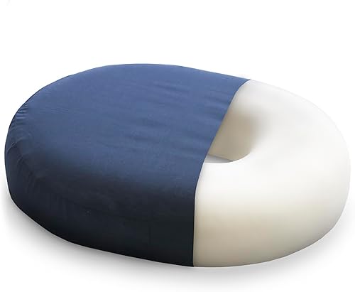 Vista 14 de Cojín con forma de anillo moldeado de espuma 16, Duro-Med , 513-8016-2400, 16 pulgadas, Marino, 1, 1 Azul marino