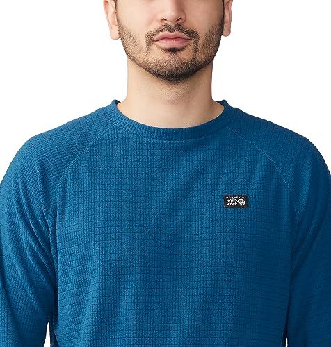 Mountain Hardwear Men's Summit Grid Ls Crew4