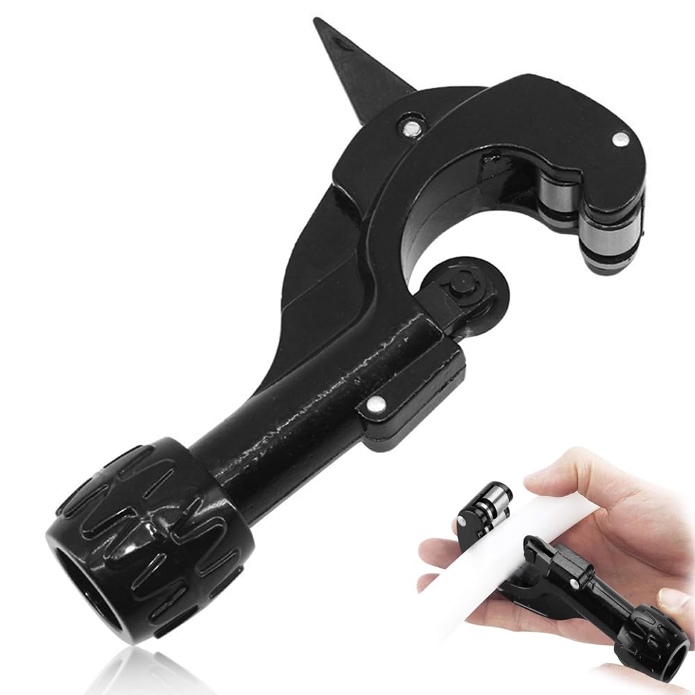 Pipe Cutter, Heavy Duty Tube Cutter 1/8"-1-5/8" (3-35mm) Tubing Cutter