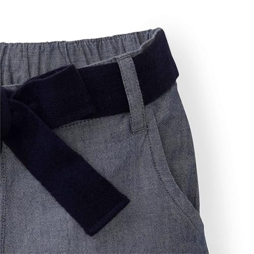 Image of Hope & Henry Girls' Wide Leg Cropped Pull-On Pant