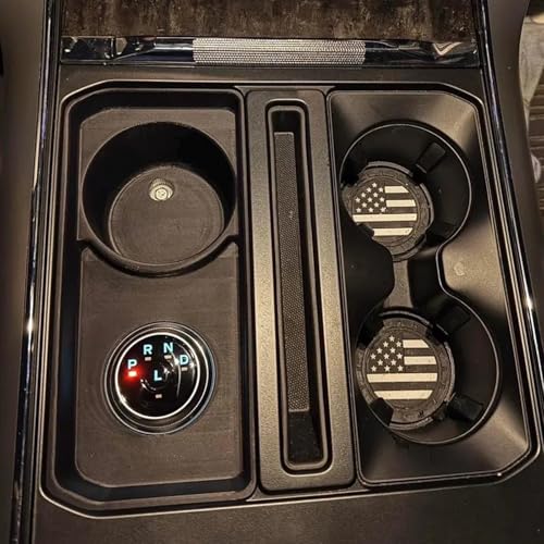 Organizador para Consola Central con Portavasos para Ford F-150 miniatura 3
