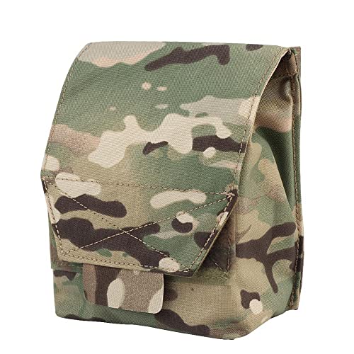 Pochette tactique MOLLE 9mm et 5.56 multifonction militaire pour gilet et ceinture