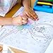 Melissa & Doug Jumbo 50-Page Kids' Coloring Pad - Horses, Hearts, Flowers, and More Princess Large Coloring Book for Ages 3+ - FSC-Certified
