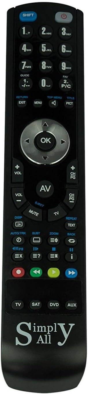 SimplyAll Compatible Remote Control for the Samsung T27A950