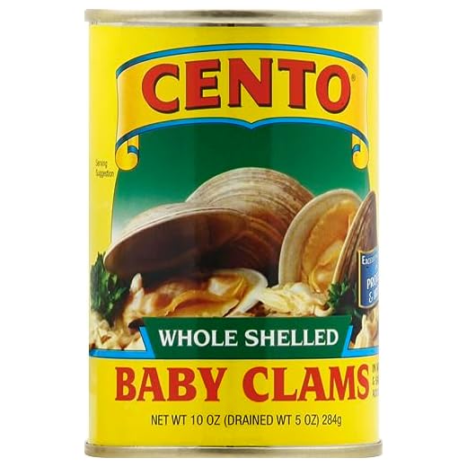 Cento Whole Baby Clams, 10 oz
