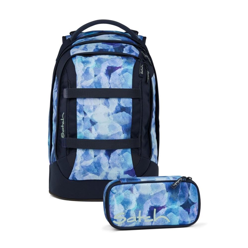 Satch Blurry Sky Set Zaino Astuccio pack Ergonomico Ecologico 30 Litri
