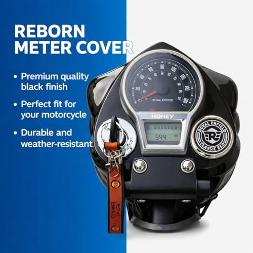 Image of B.K ACCESSORIES Screen Protector Speedometer Cover /Cap Compatible with RE Reborn Classic 350