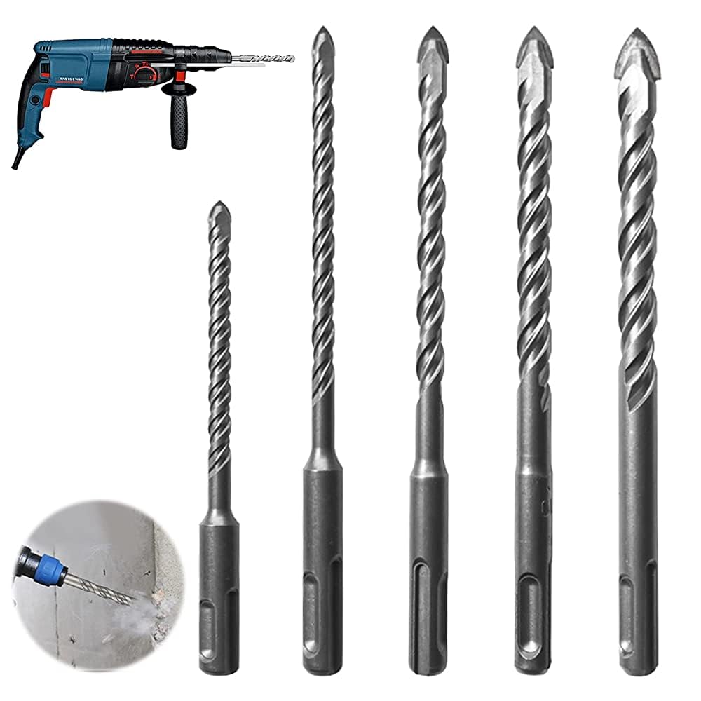 IRWIN Jgo. 5 Punte Per Vetro E Piastrelle – Set Di Accessori Per Trapano Per Forature Precise