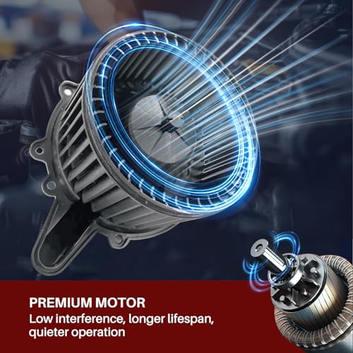 Image of 700027 AC Heater Blower Motor Fan Assembly Fit for Ford Expedition 1997-2002 ，f150 1997-2003 ，for Lincoln Blackwood 2002 ，Navigator 1998-2002 FO3126104, XL7Z19805EA, YL7Z18504AA