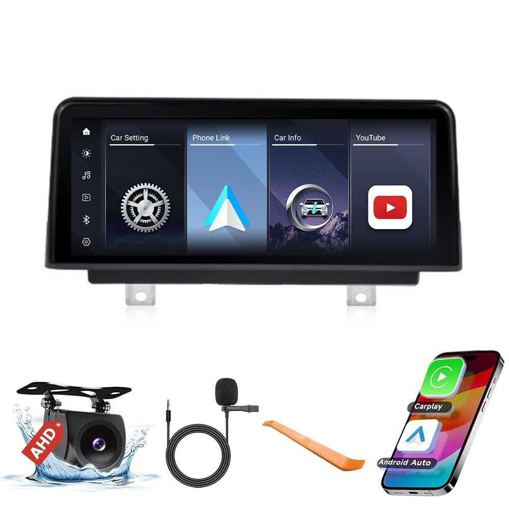for BMW 3 Series/4 Series 2012-2017 NBT 10.25" Car CarPlay Android Auto Navigation Stereo…