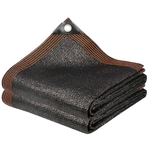 Image of winemana 90% Shade Cloth for Garden- 4x8 FT Breathable Mesh Tarp for Vegetables & Plants, Outdoor Patio Sun Shade with Grommets - Chicken Coop, Dog Kennel Cover
