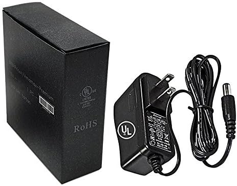 Amamax® Wall Adapter Power Supply - 12V DC 2A, 5.5mm - 2.1mm UL Listed