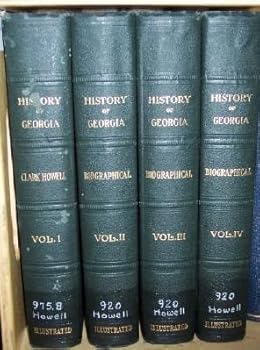 Hardcover History of Georgia, 4 Volumes Book