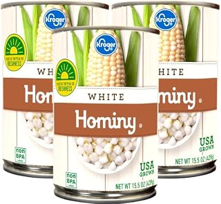 White Hominy, 15.5 oz Cans, Pack of 3
