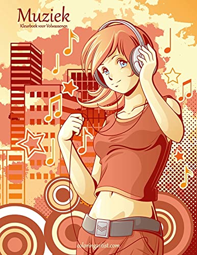 Muziek Kleurboek voor Volwassenen 1 (Dutch Edition)