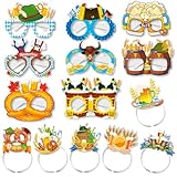 PyrrlicToy Occhiali divertenti per feste, 14pcs Set di Occhiali da Festa della birra, Decorazione Fotografica, Accessori per Maschere, Spiaggia Accessori per Adulti bambino