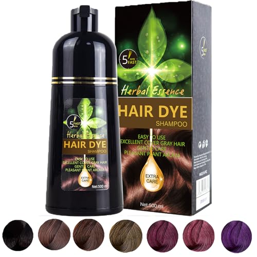Magic Hair Dye Shampoo – Dark Coffee Magic Hair Dye Shampoo – Dark Coffee
