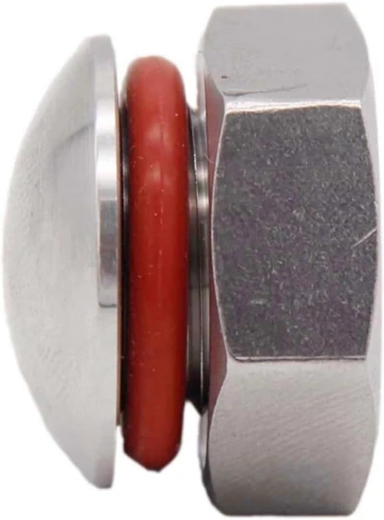 Home & Brewing Kettle Plug 17mm Compression 304 Stainless Steel Homebrew Kettle Plug for 17mm Hole fit 3/8" NPT/NPS/BSP Hole Beer Hardware Brewing Accessories