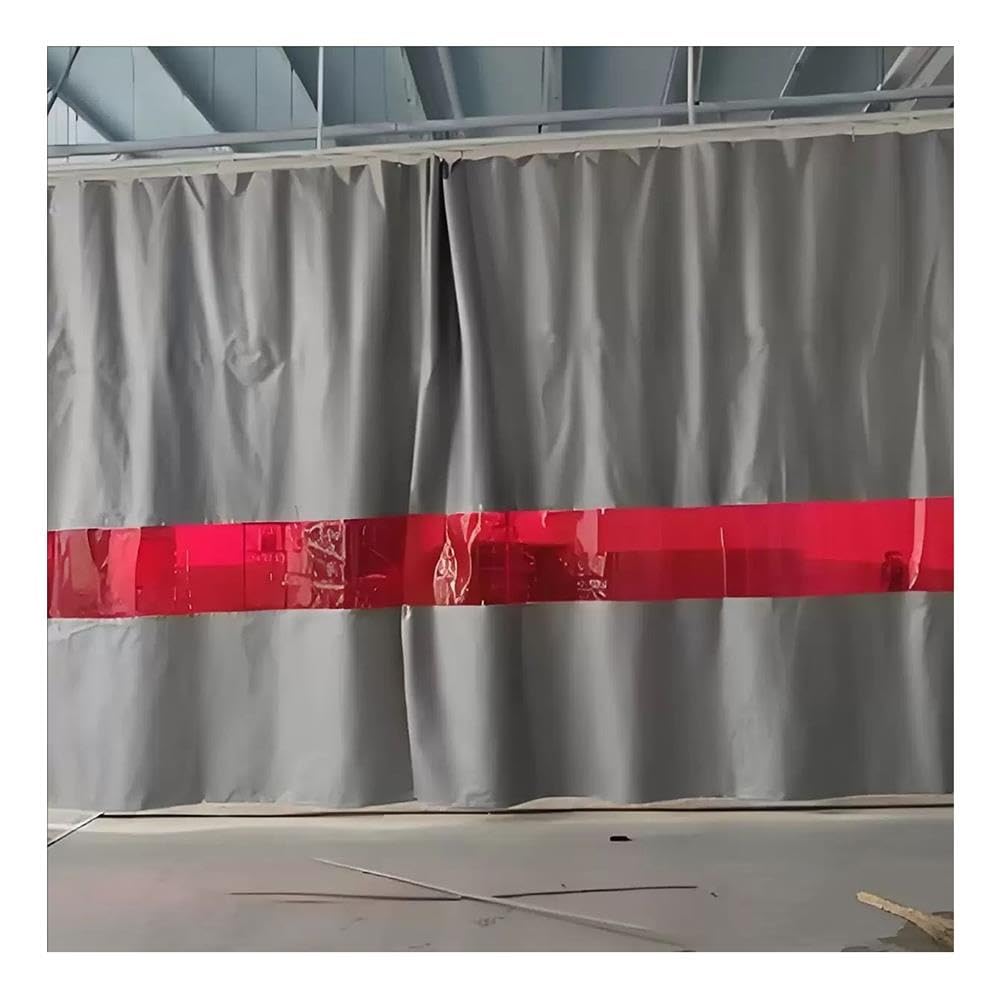 Rygcrud Tende per saldatura, coperta ignifuga con finestra ispezione rossa