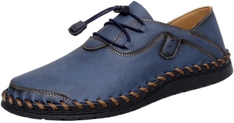 Men's Rubber Shoes Casual Oxford Shoes flat-bottomed Round-toed Non-slip wear-resistant Comfortable Breathable Versatile Casual Shoes for Men