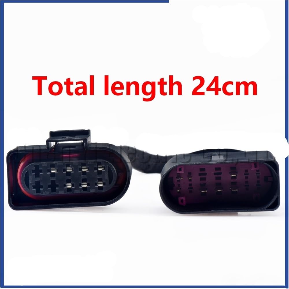 Presa Cablaggio Auto Compatibile con Golf 7.5 1 Pz. Cablaggio di Conversione da 10P A 14P 1J0973837 6R0973735 Cavo Adattatore per Modifica Fari