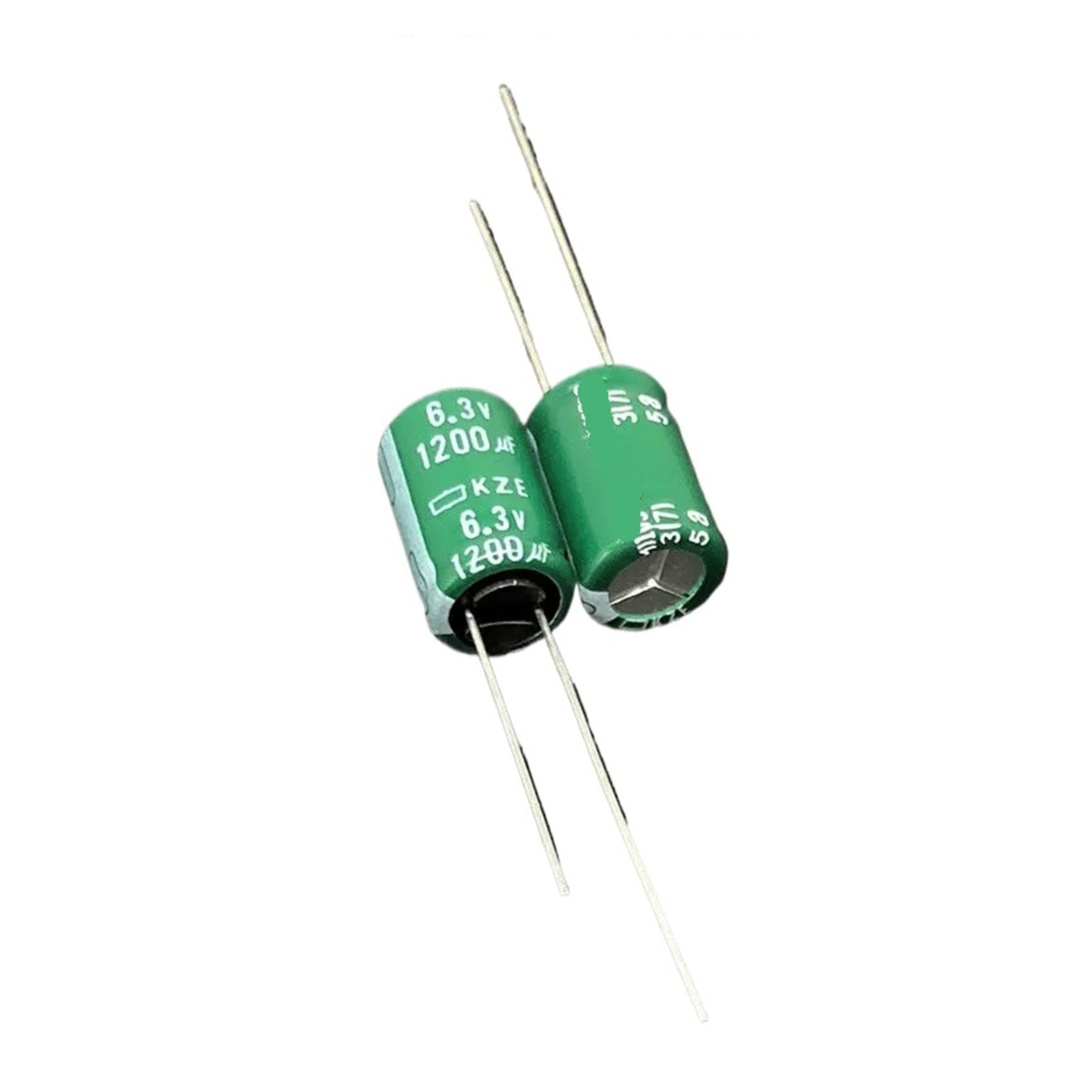 Condensateur électrolytique 1200uF 6.3V NCC KZE aluminium radial 10x16
