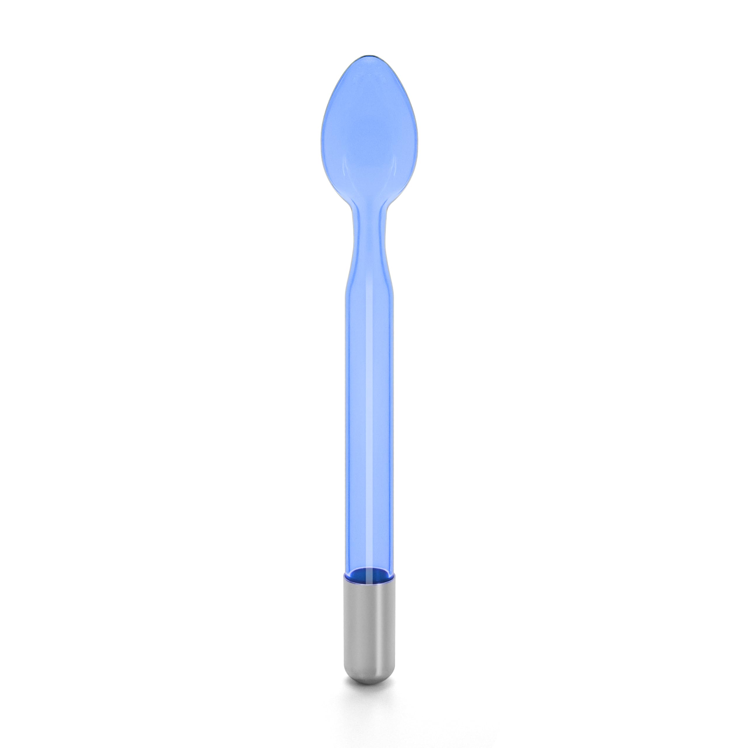 Electrode Wand Glass Tube Handheld Spare Parts for Hi Frequency Instrument Elitzia ETJX006AS (Blue Tongue)