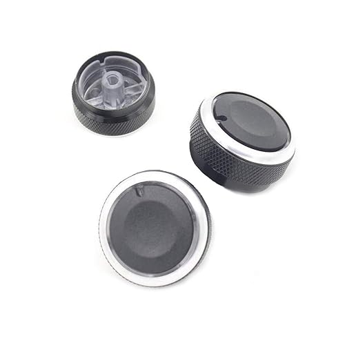 Miniatura 3 de 3X Car styling aleación de aluminio coche aire acondicionado AC interruptor perilla ajuste para Chevrolet vela auto decoración accesorios