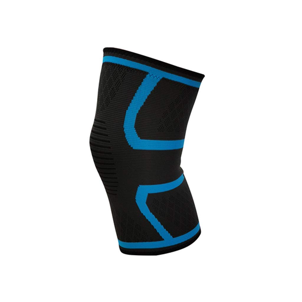 Ginocchiere Sportive Antiscivolo, Supporto 1 Paio, equipaggiamento Protettivo in Maglia Elastica per Corsa, Ciclismo, Manicotto in Nylon per Basket