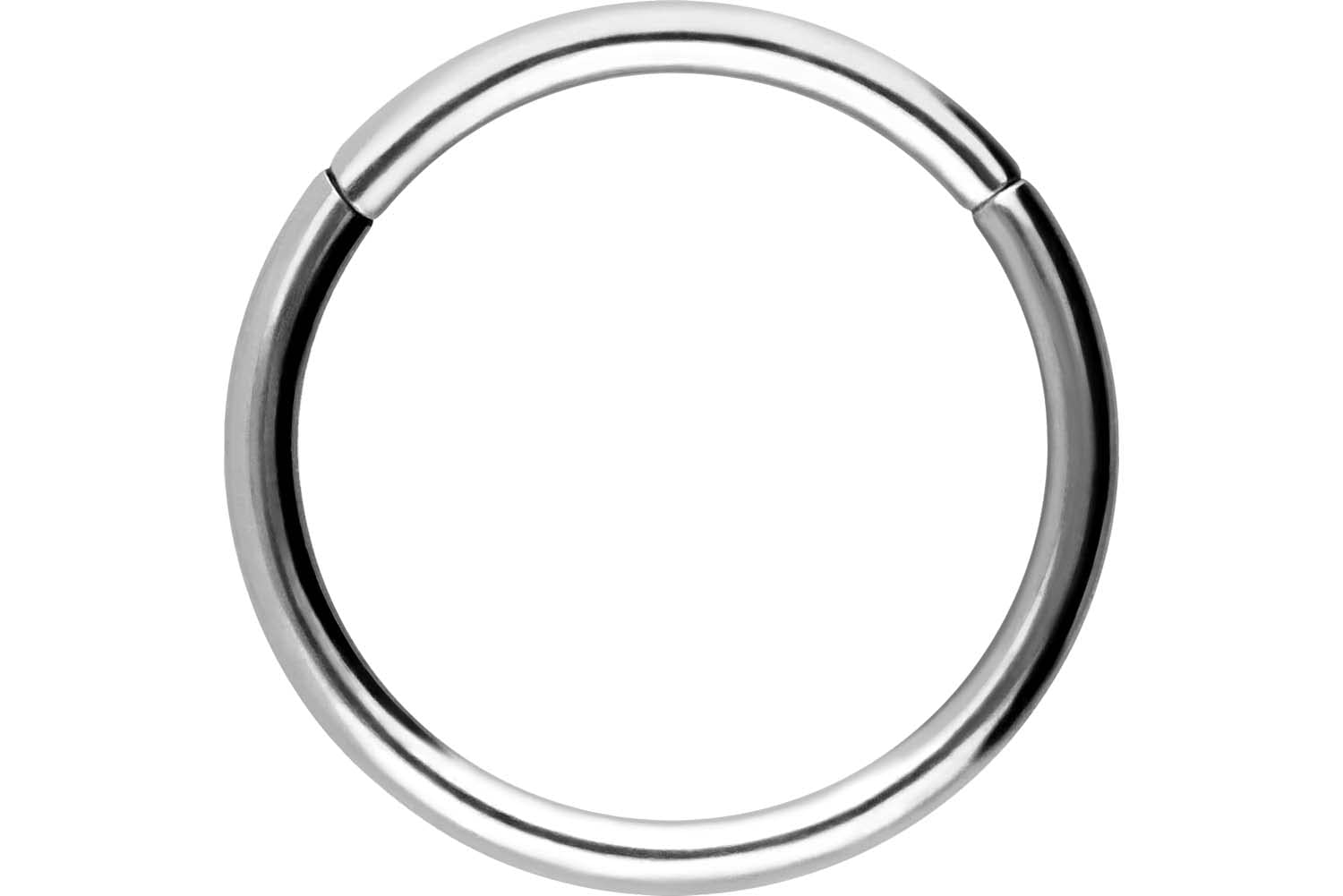 PIERCINGLINE Anillo segmento Clicker de acero quirúrgico – Piercing en oro, plata, rosa, negro o azul – para nariz, tabique, oreja, hélice o tragus — view 61