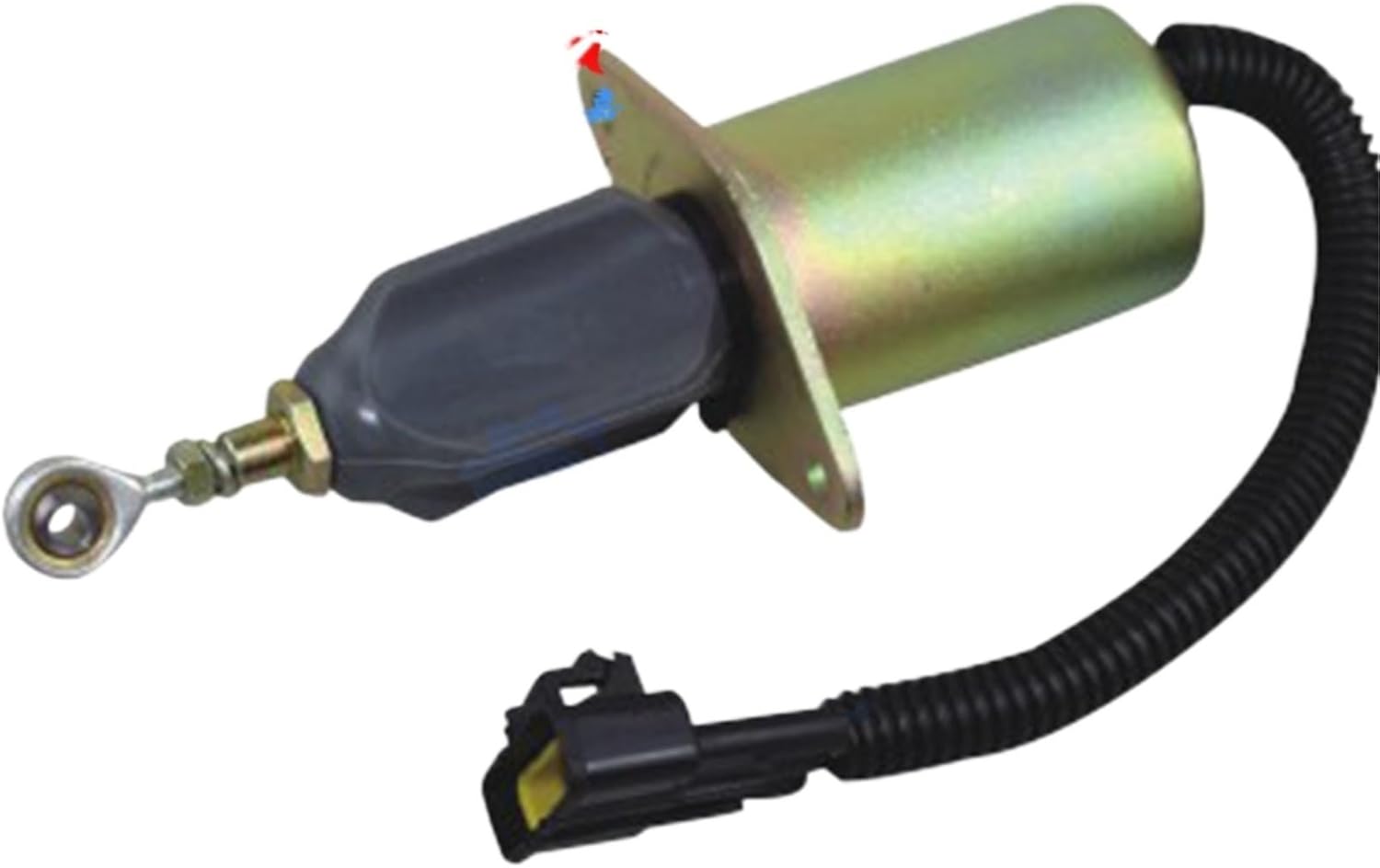 1pc 24V Stop Solenoid 37Z36-56010 Fuel shutdown solenoid valve for DongFeng DCEC C3977620 6ct C300 C245 C260 Engine(12V)