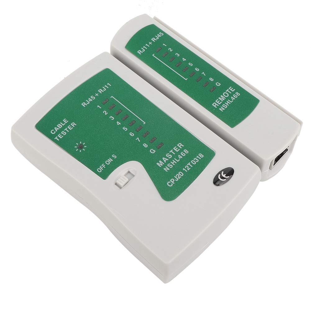 Tester Kabli, Rj11 Rj45 Szybki, Dokładny Tester Kabli Do Narzędzia Do Testowania Przewodów Do Telefonów Sieciowych
