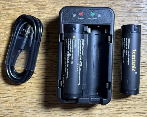 2Pack 3200mAh USB Battery 48-11-2131 with Charging Station Replacement for Headlamp & Flashlight Battery Li-ion Compatible with 48-59-2013 2114-21 2163-21 2112-21 2128-21