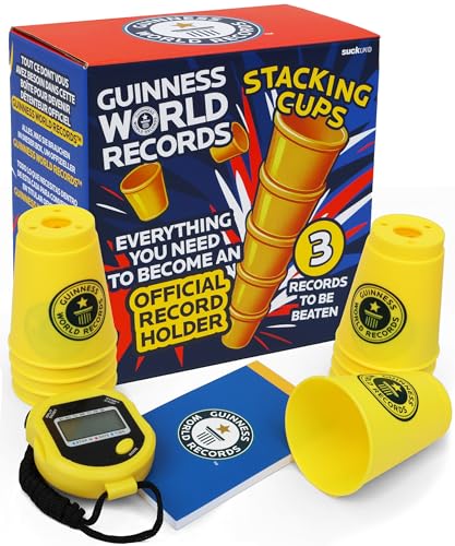 Guinness World Records 2026 Stacking Cups Kit - Record Breaker