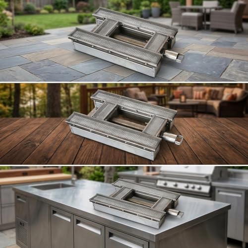 Brûleur barbecue universel predolo acier inoxydable 304 pour grill
